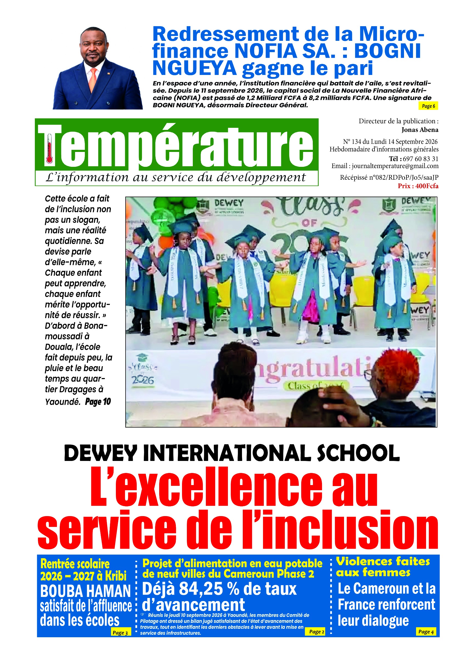 TEMPERATURE N°134