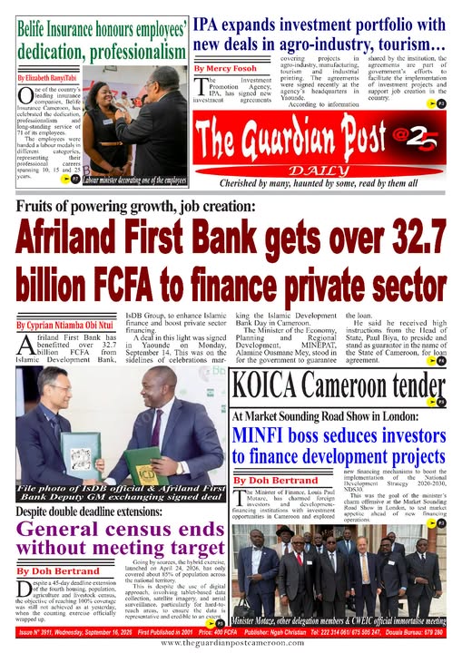 THE GUARDIAN POST N°3911