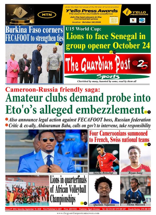 THE GUARDIAN POST N°3914
