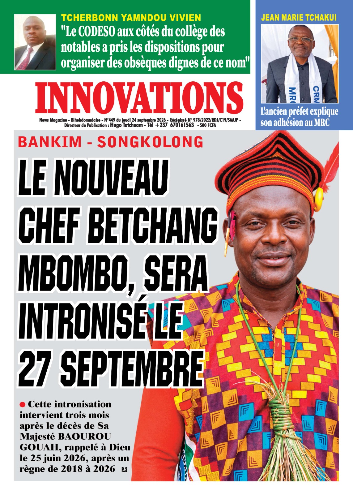 INNOVATIONS N°449