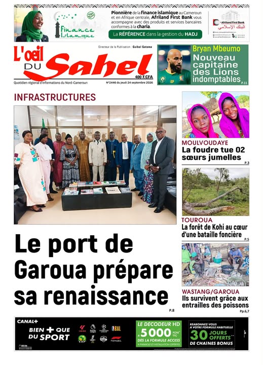 L’ŒIL DU SAHEL N°2446