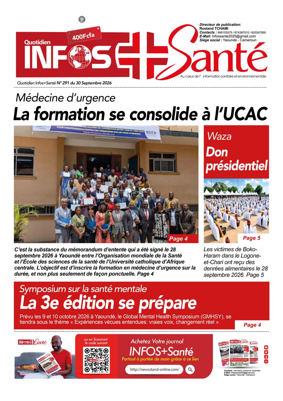 INFOS+ SANTÉ N°291