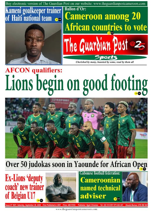 THE GUARDIAN POST N°3921