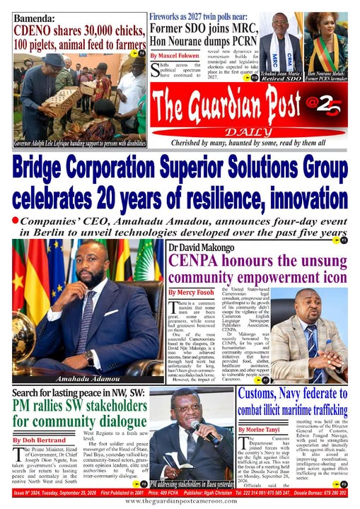 THE GUARDIAN POST N°3924