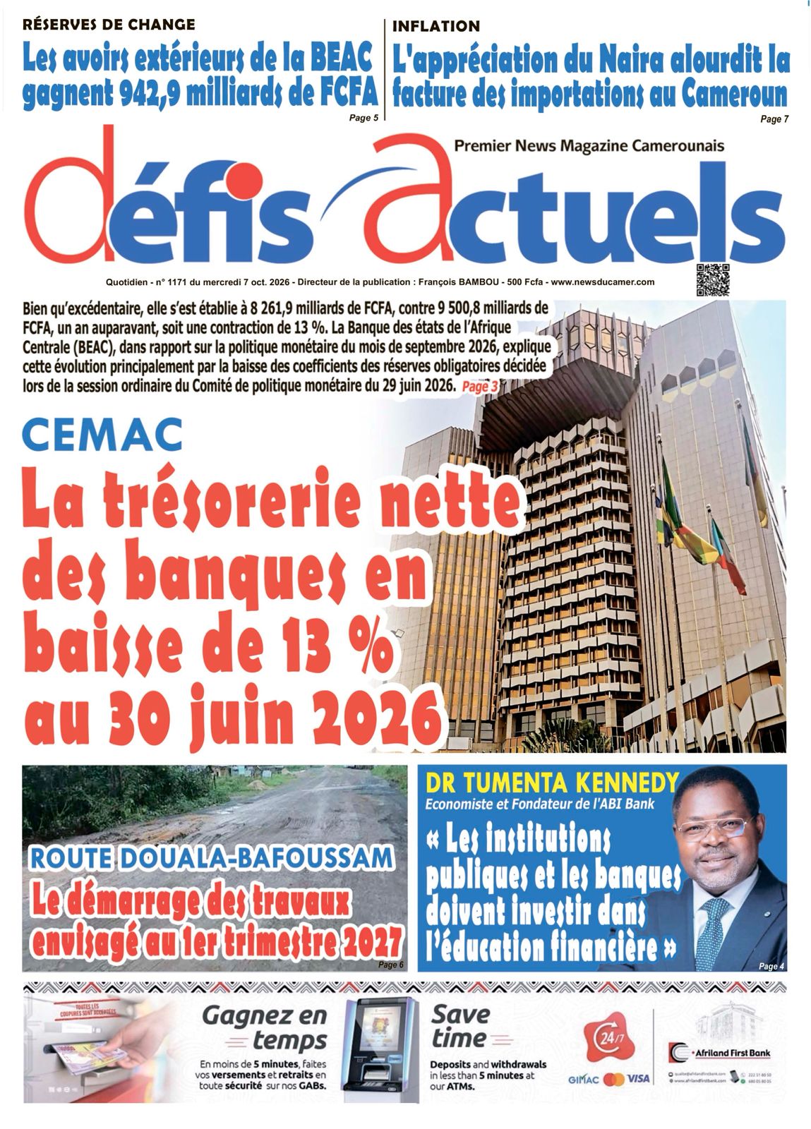 DÉFIS ACTUELS N°1171