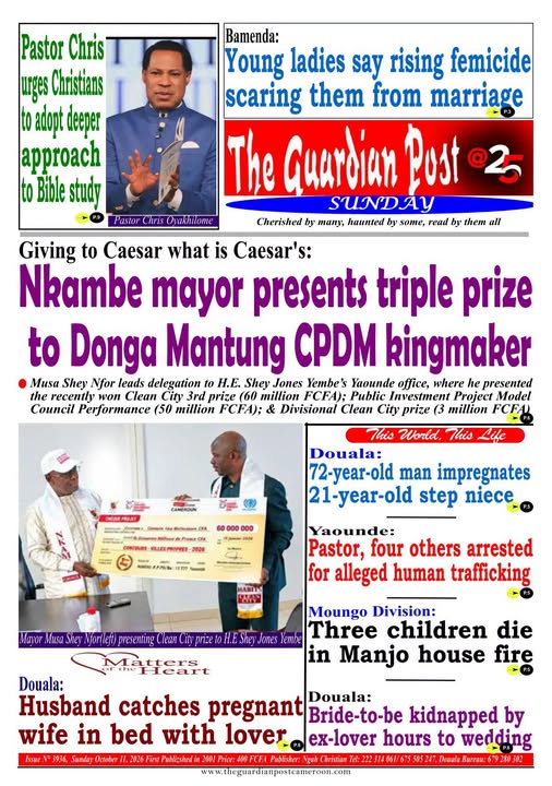 THE GUARDIAN POST N°3936
