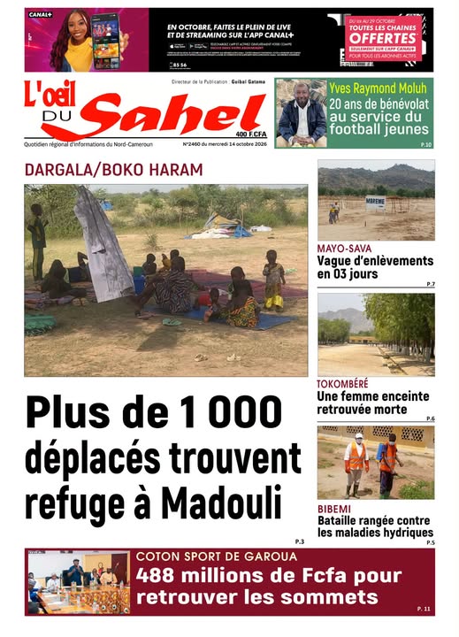 L’ŒIL DU SAHEL N°2460
