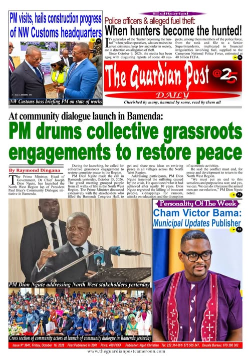 THE GUARDIAN POST N°3941