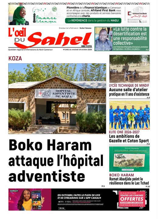 L’ŒIL DU SAHEL N°2462