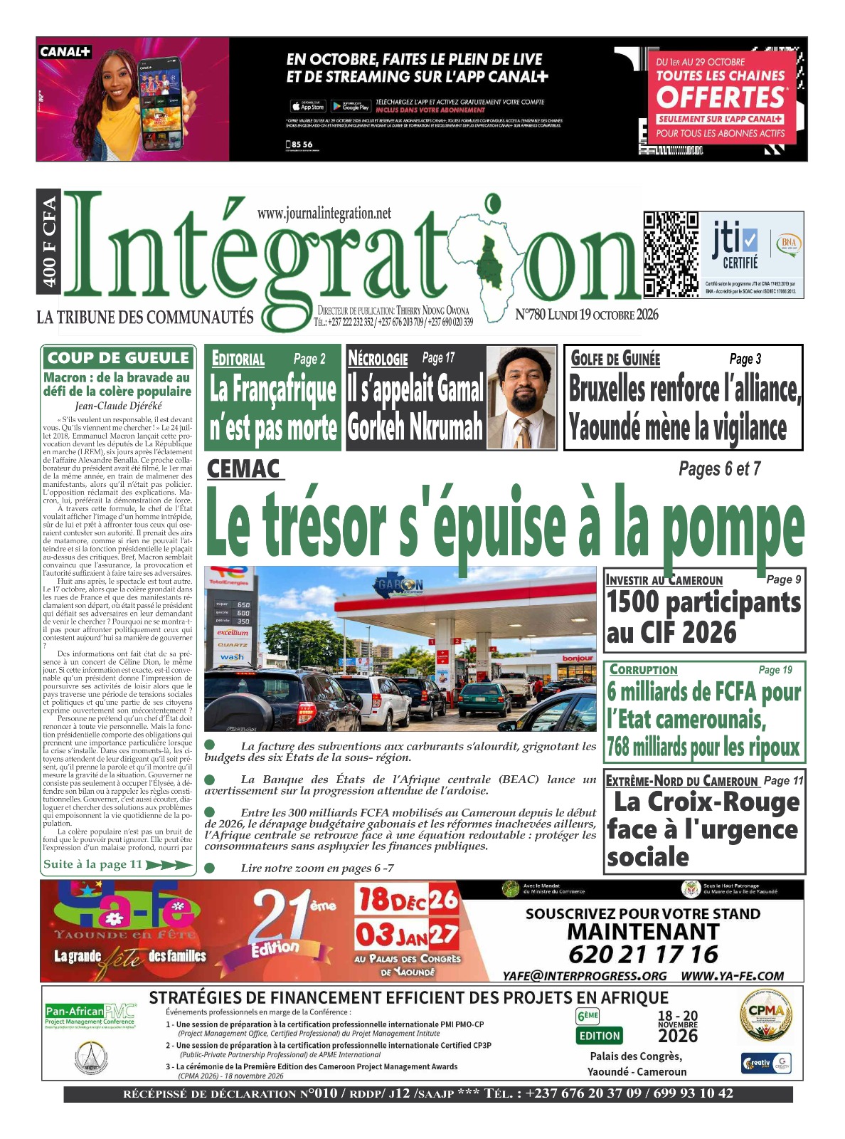 INTÉGRATION N°780
