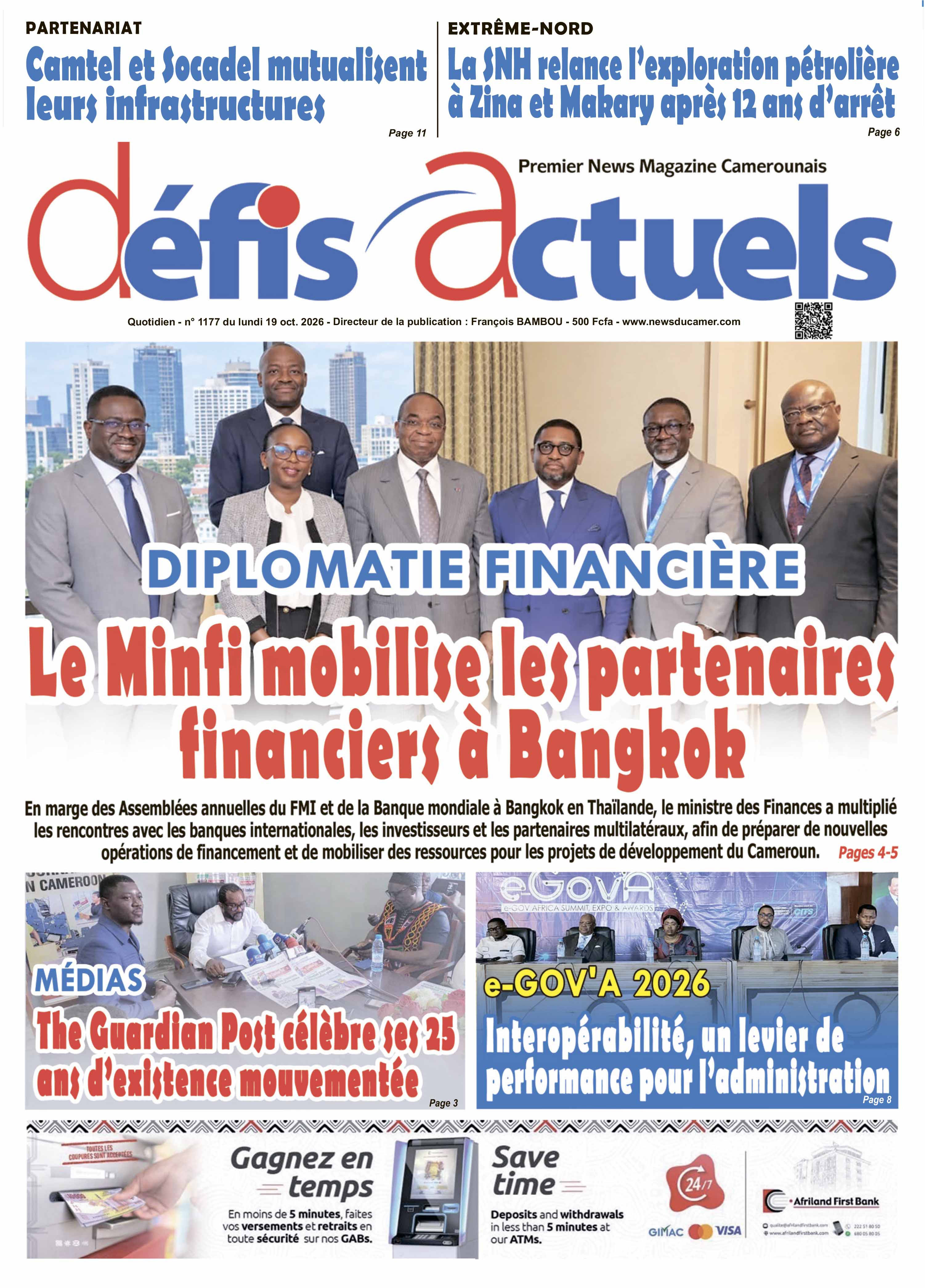DÉFIS ACTUELS N°1177