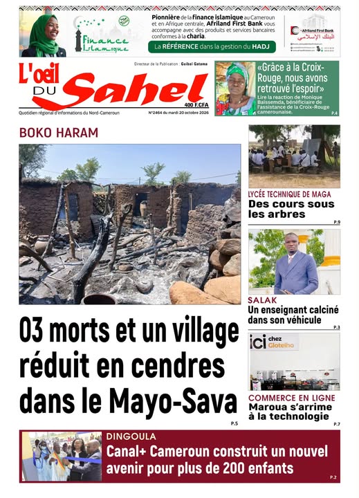 L’ŒIL DU SAHEL N°2464