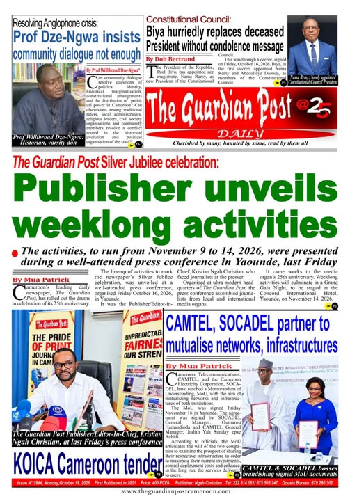 THE GUARDIAN POST N°3944