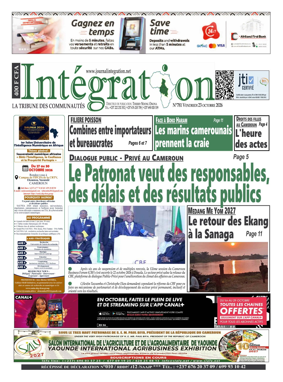 INTÉGRATION N°781