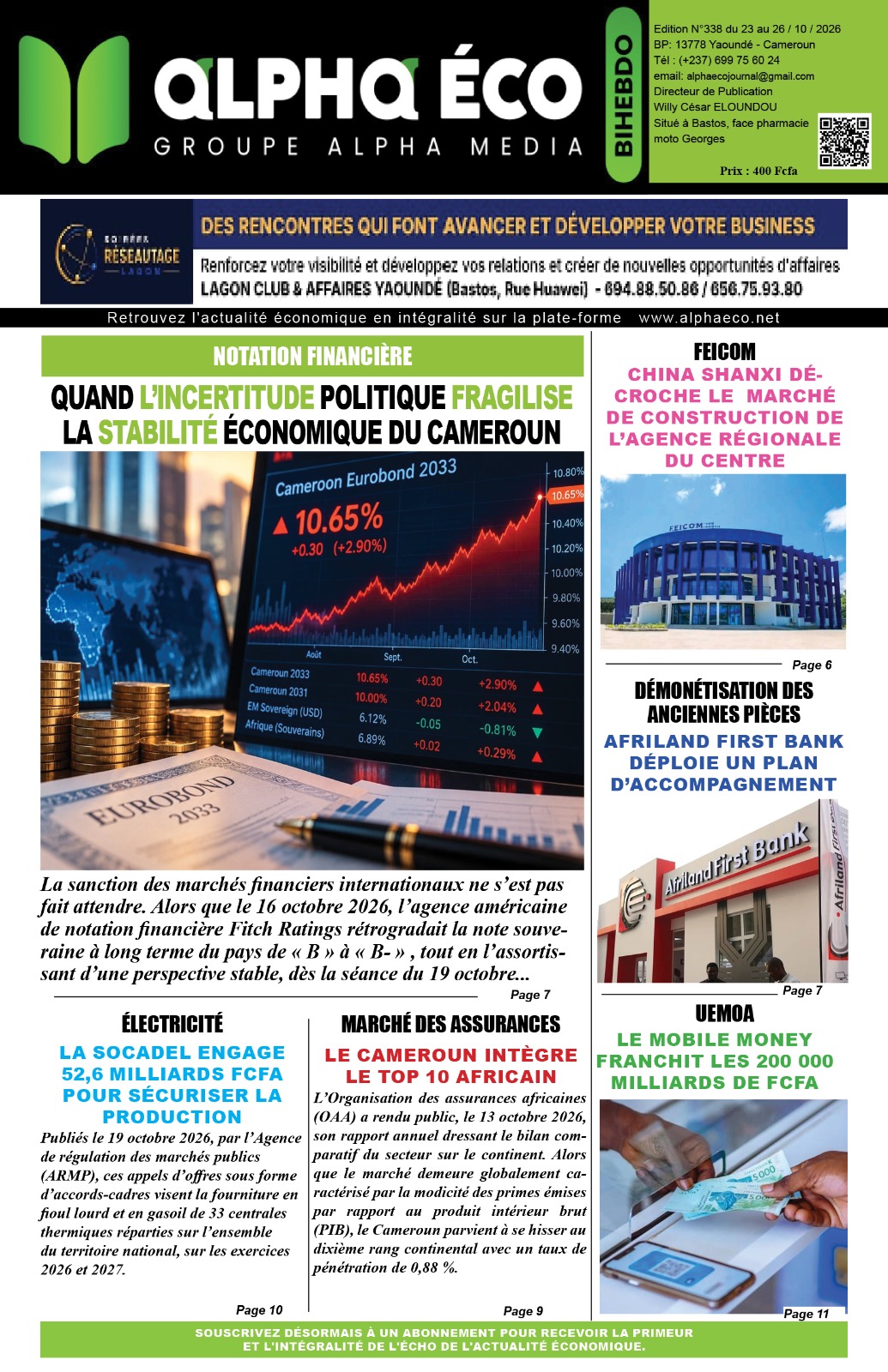 ALPHA ECO N°338