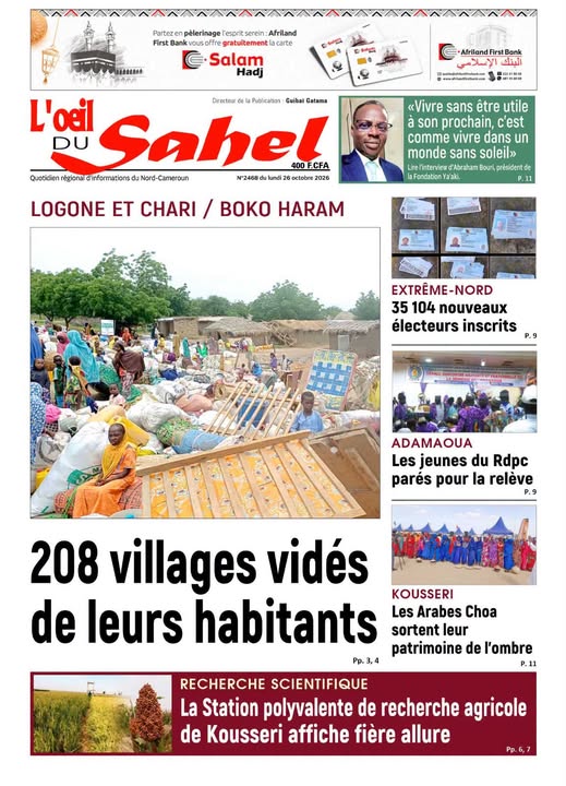 L’ŒIL DU SAHEL N°2468