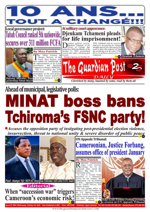 THE GUARDIAN POST N°3953
