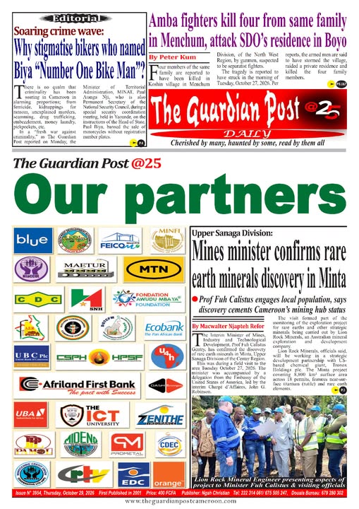 THE GUARDIAN POST N°3954